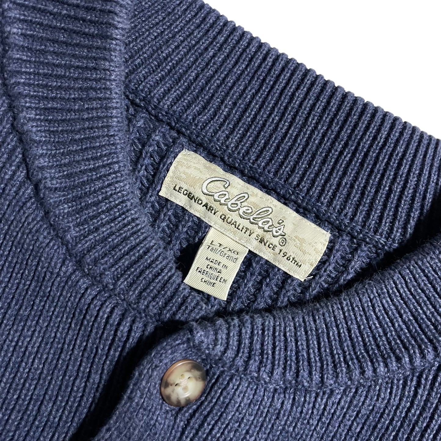 【USED】Cabela’s Henly Neck Cotton Sweater
