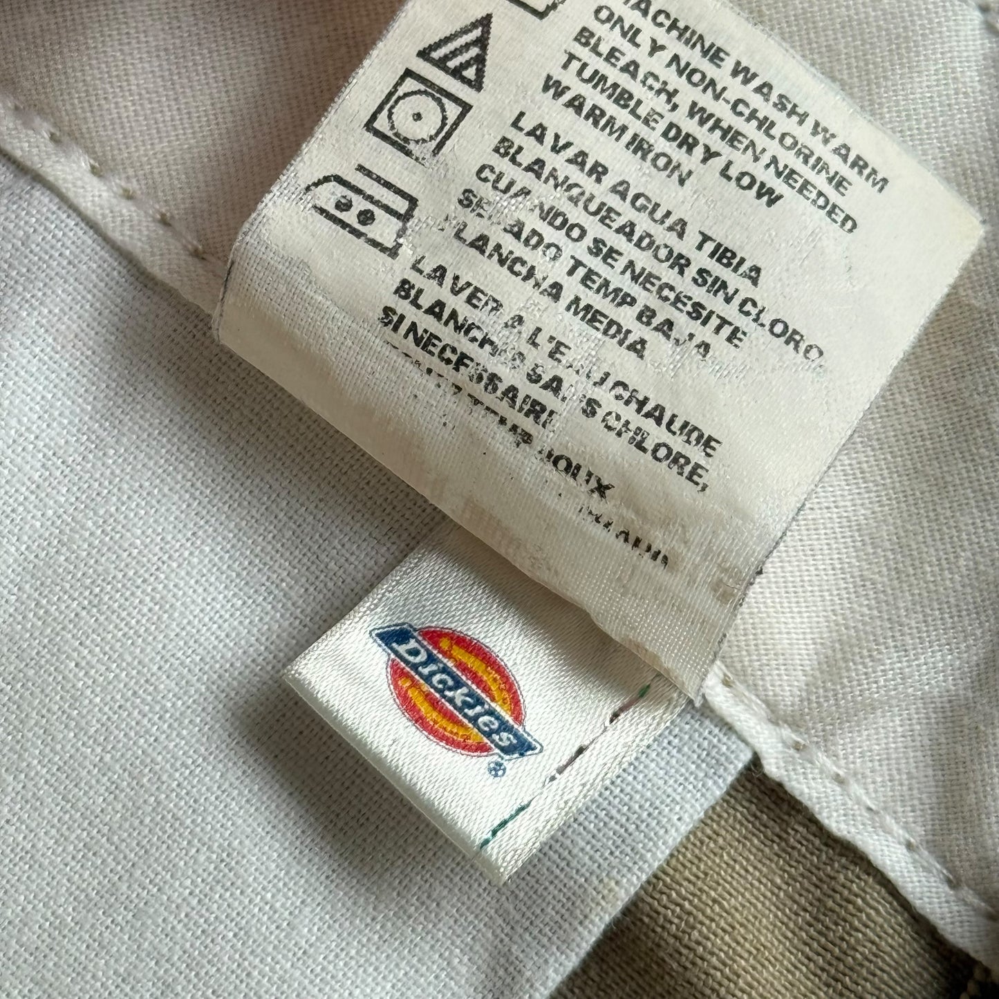 【USED】Dickies Loose Fit Work Shorts ディッキーズ ワークパンツ ショーツ ベージュ 30inch