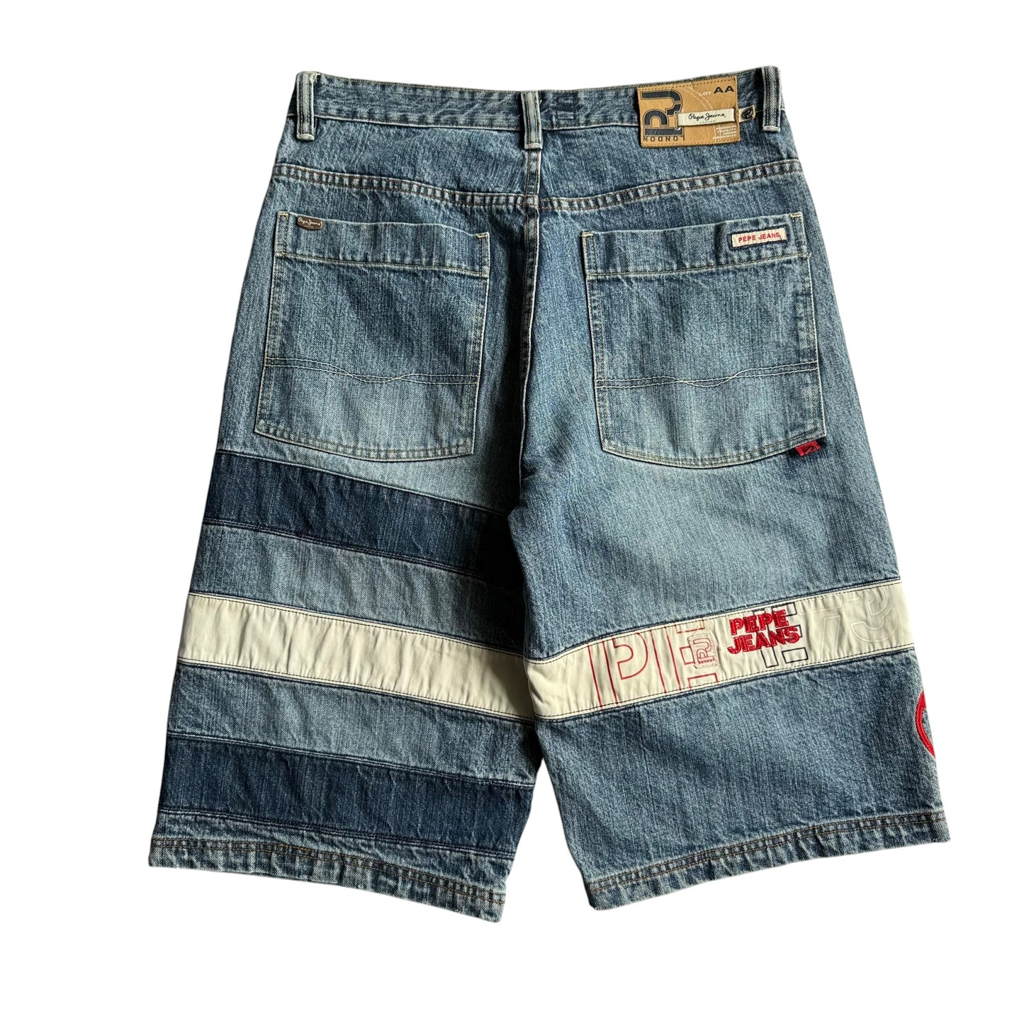 【USED】Pepe Jeans London Baggy Denim Shorts ぺぺジーンズ デニムショーツ 34inch