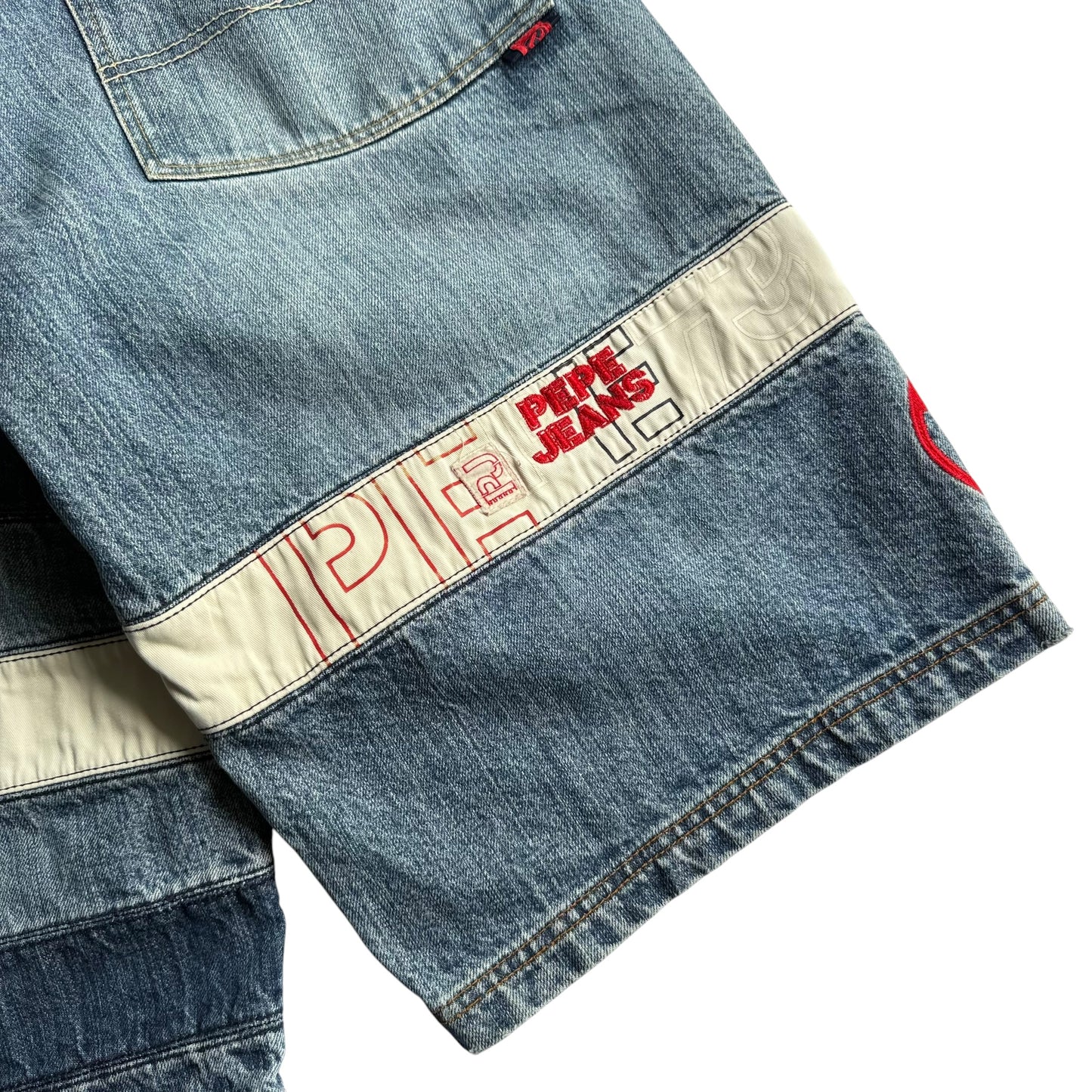 【USED】Pepe Jeans London Baggy Denim Shorts ぺぺジーンズ デニムショーツ 34inch