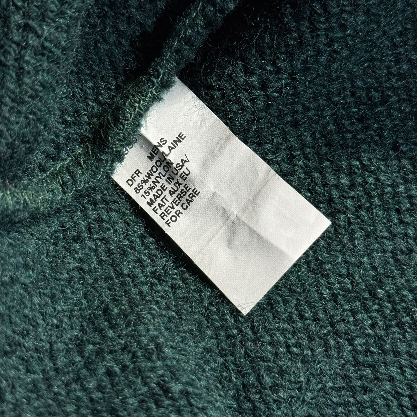 【USED】Woolrich Crewneck Wool Sweater Made in USA