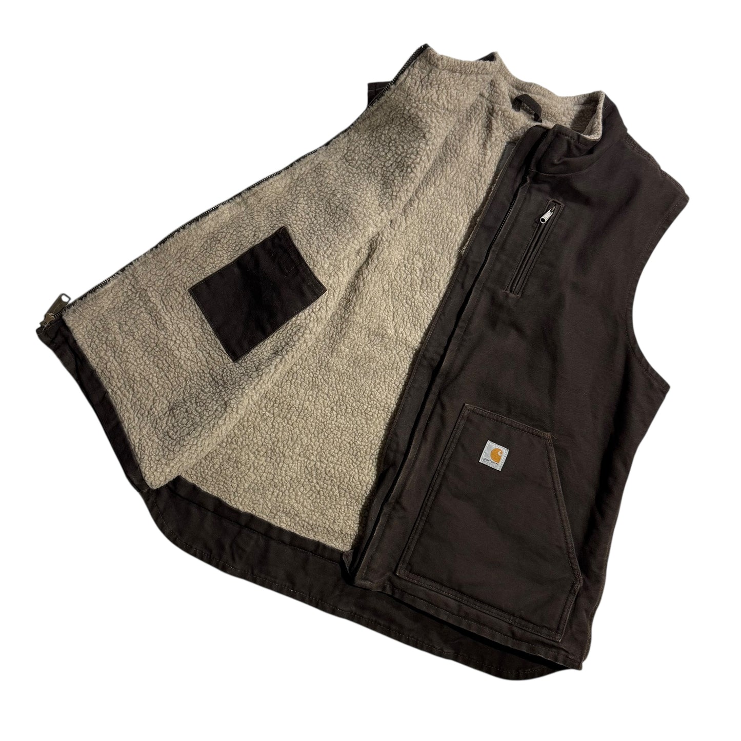 【USED】Carhartt Boa Liner Duck Vest