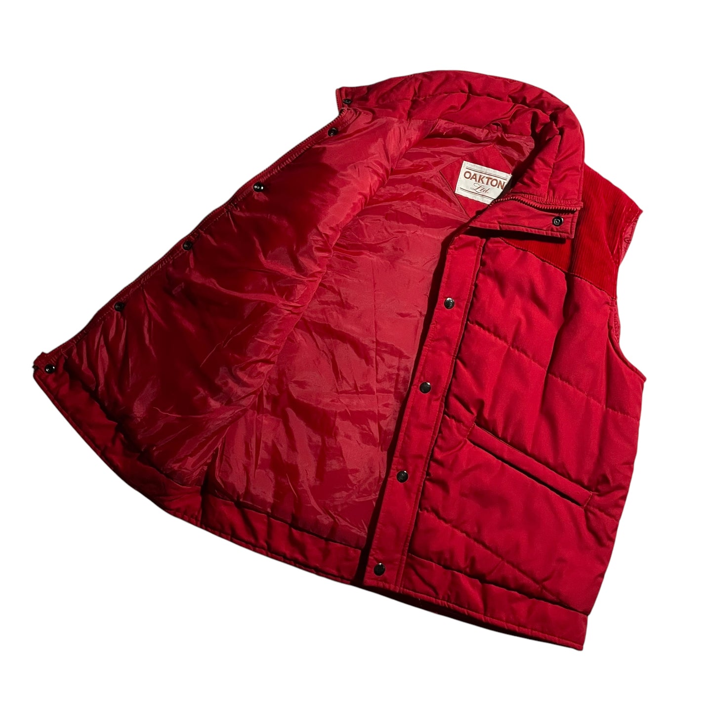 【USED】Oakton LTD Nylon Puffer Vest