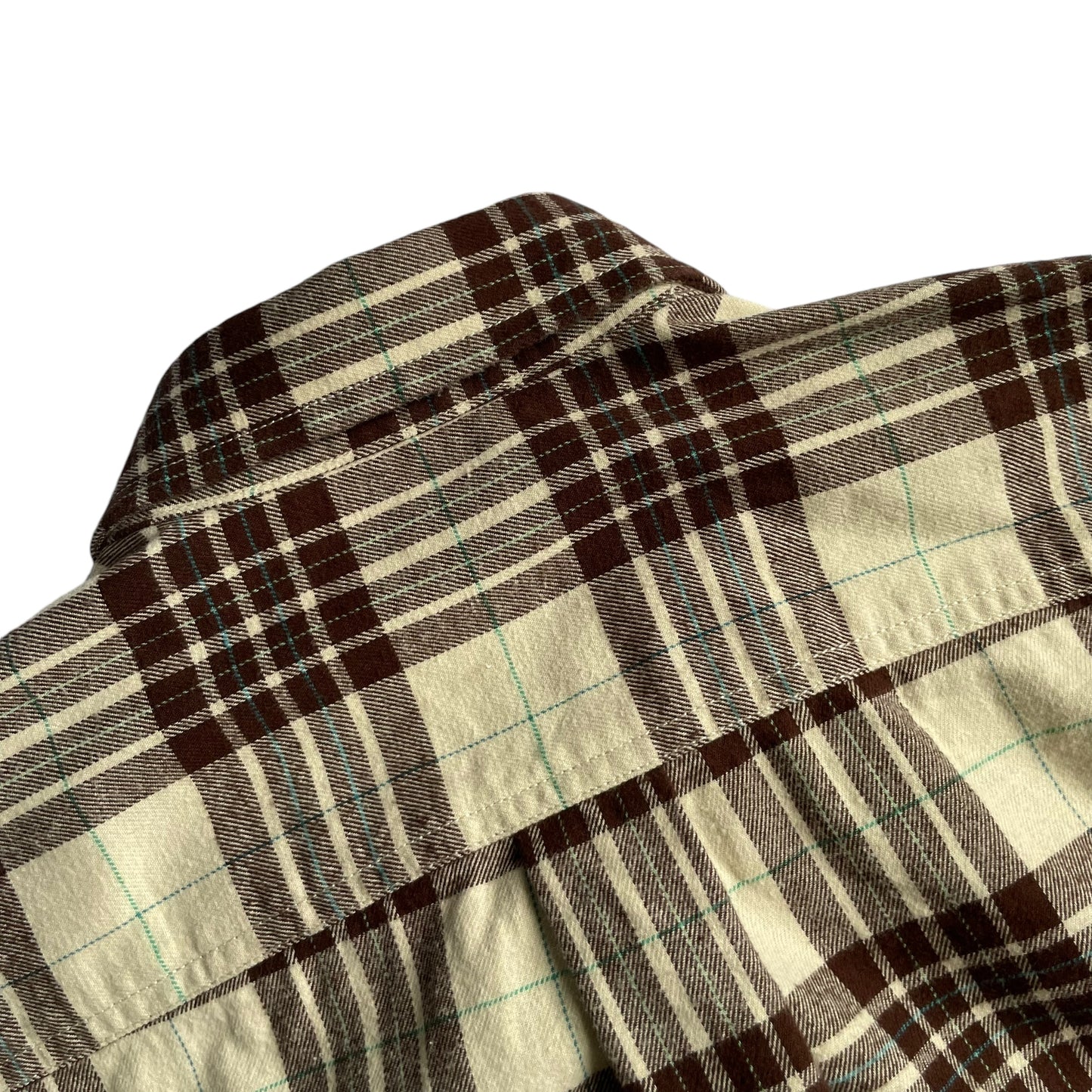 Eddie Bauer Check L/SL Cotton BD Shirt
