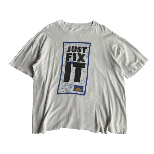 【USED】HOME IMPROVEMENT JUST FIX IT S/SL TEE 半袖Tシャツ L-XLサイズ相当