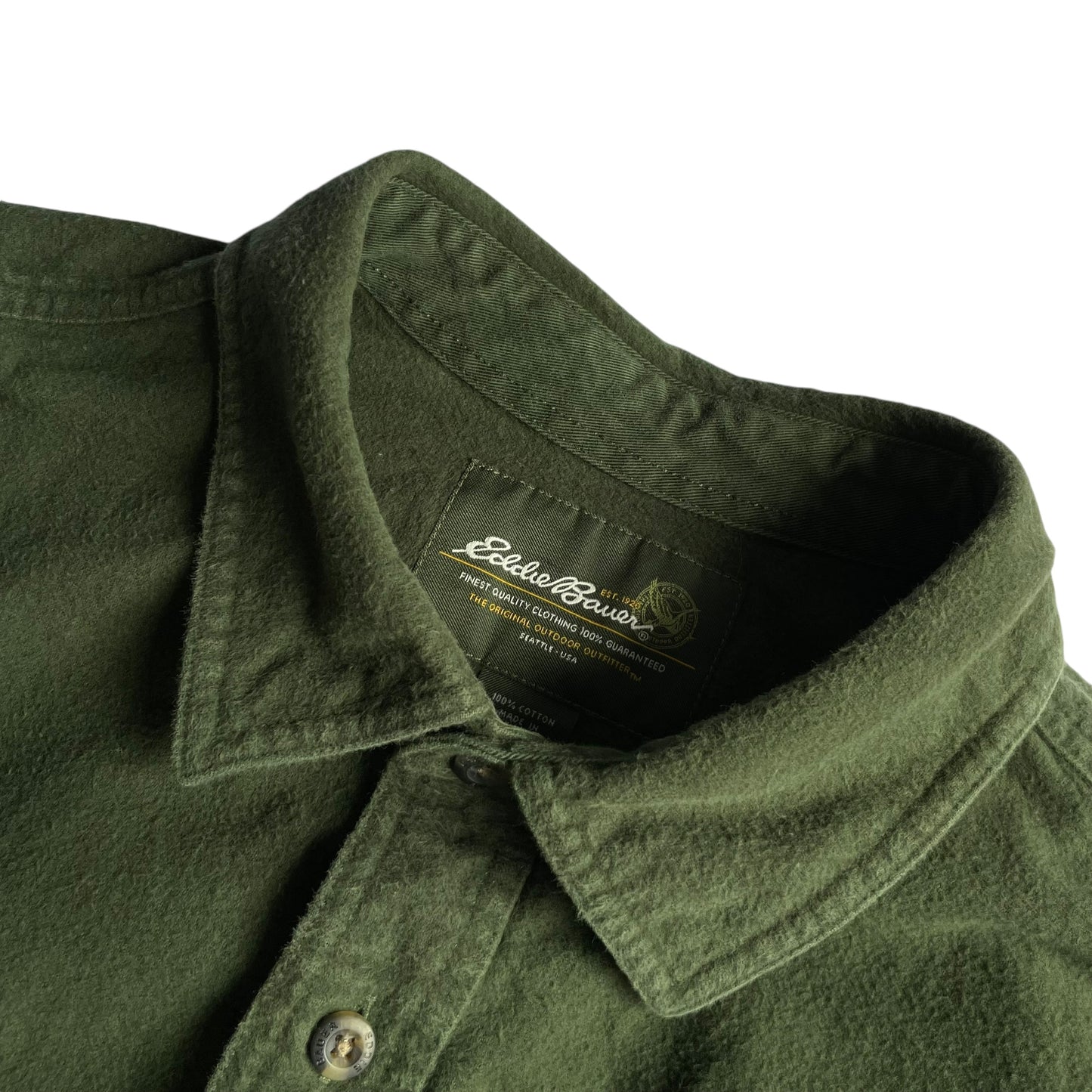 Eddie Bauer L/SL Cotton Shirt