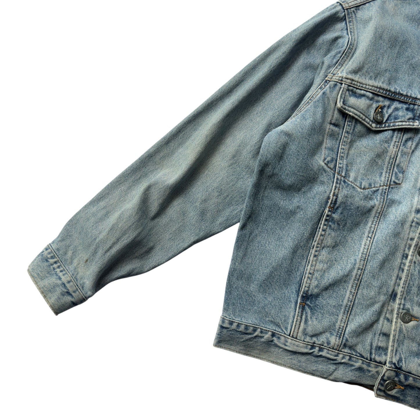 【USED】Calvin Klein Denim Jacket "Made in USA"