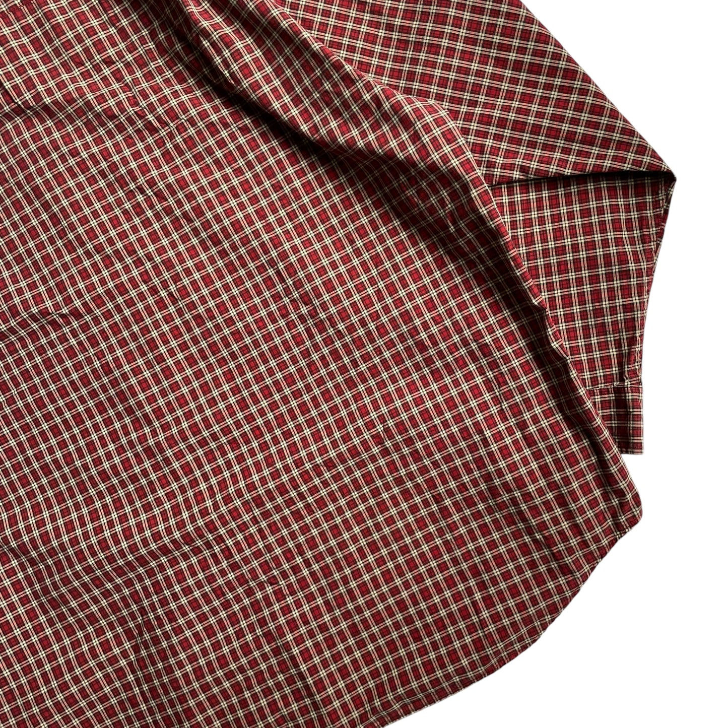 Eddie Bauer Check L/SL Cotton BD Shirt