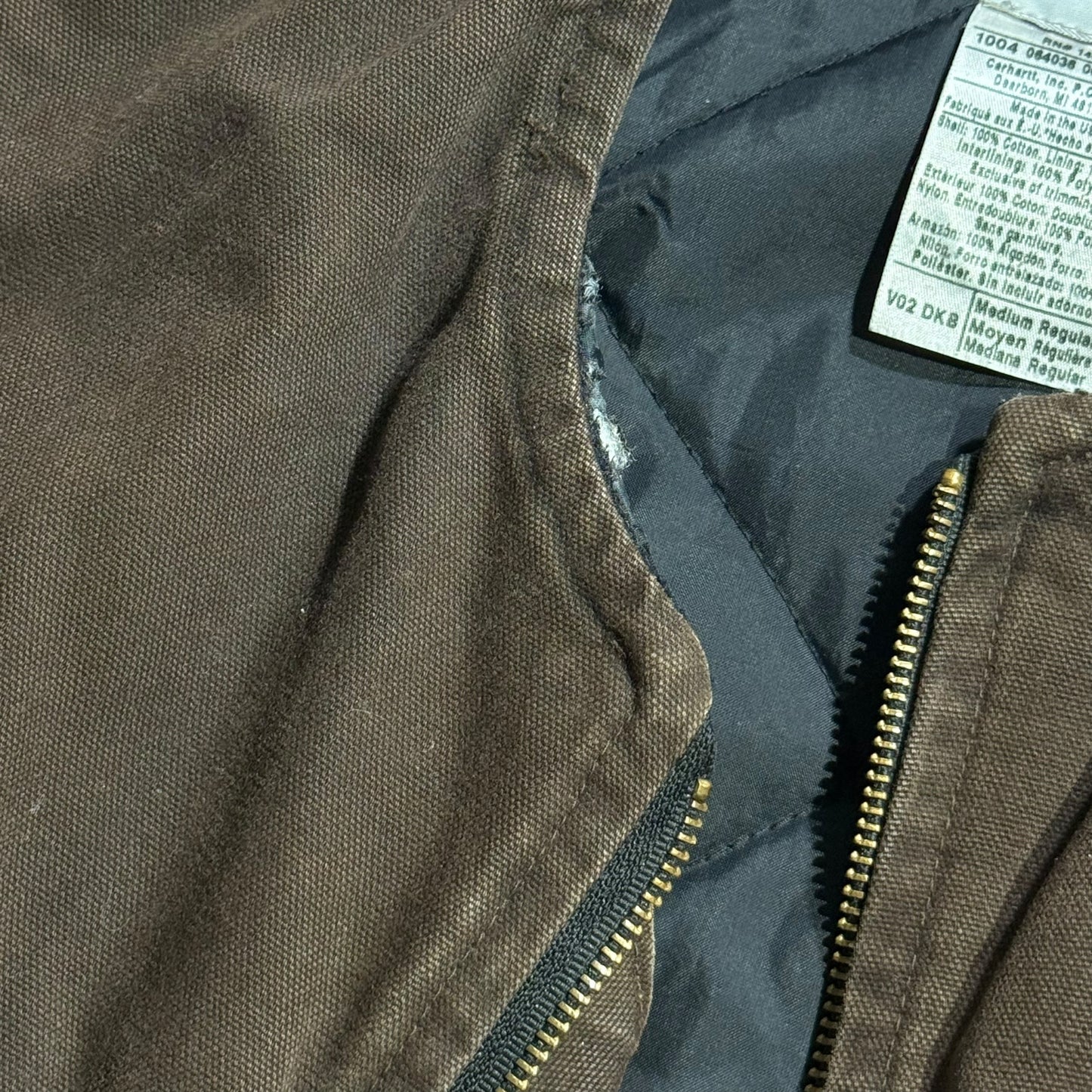 【USED】Carhartt Duck Vest Made in the USA