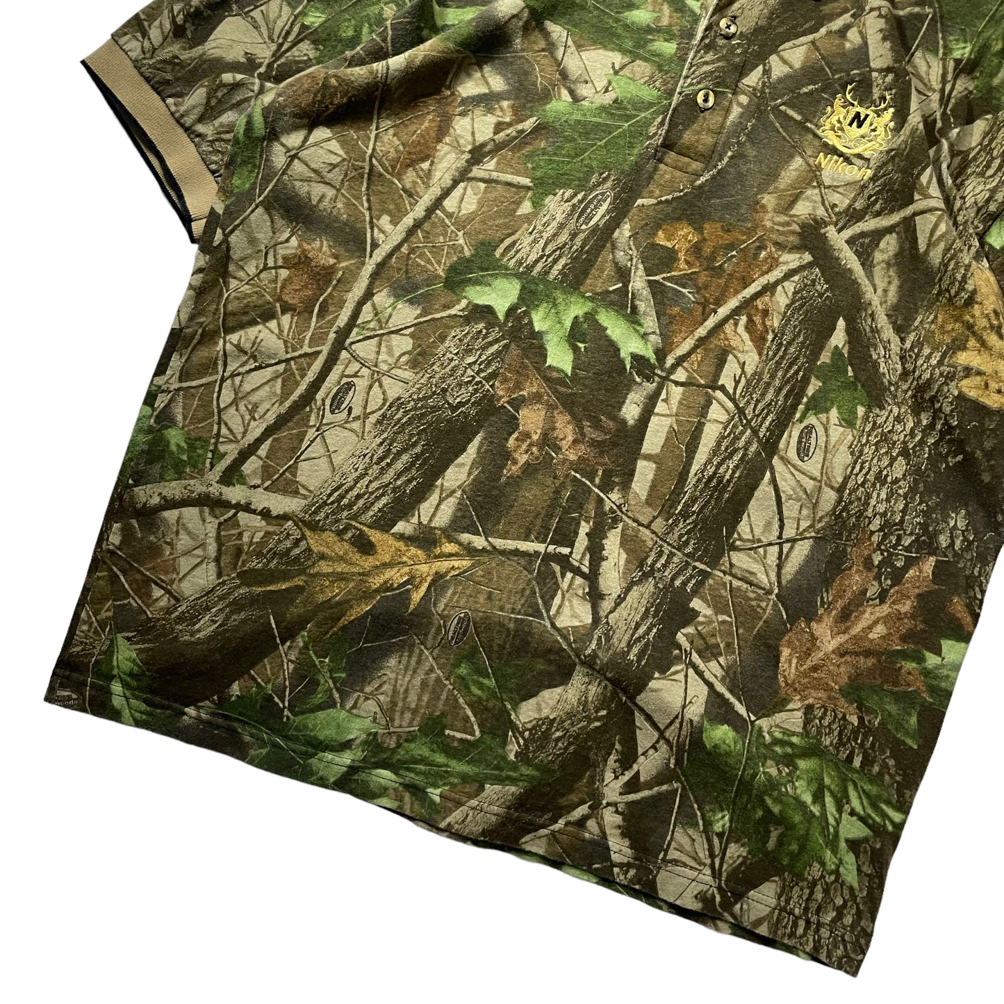 Nikon Realtree Camo Polo Shirt
