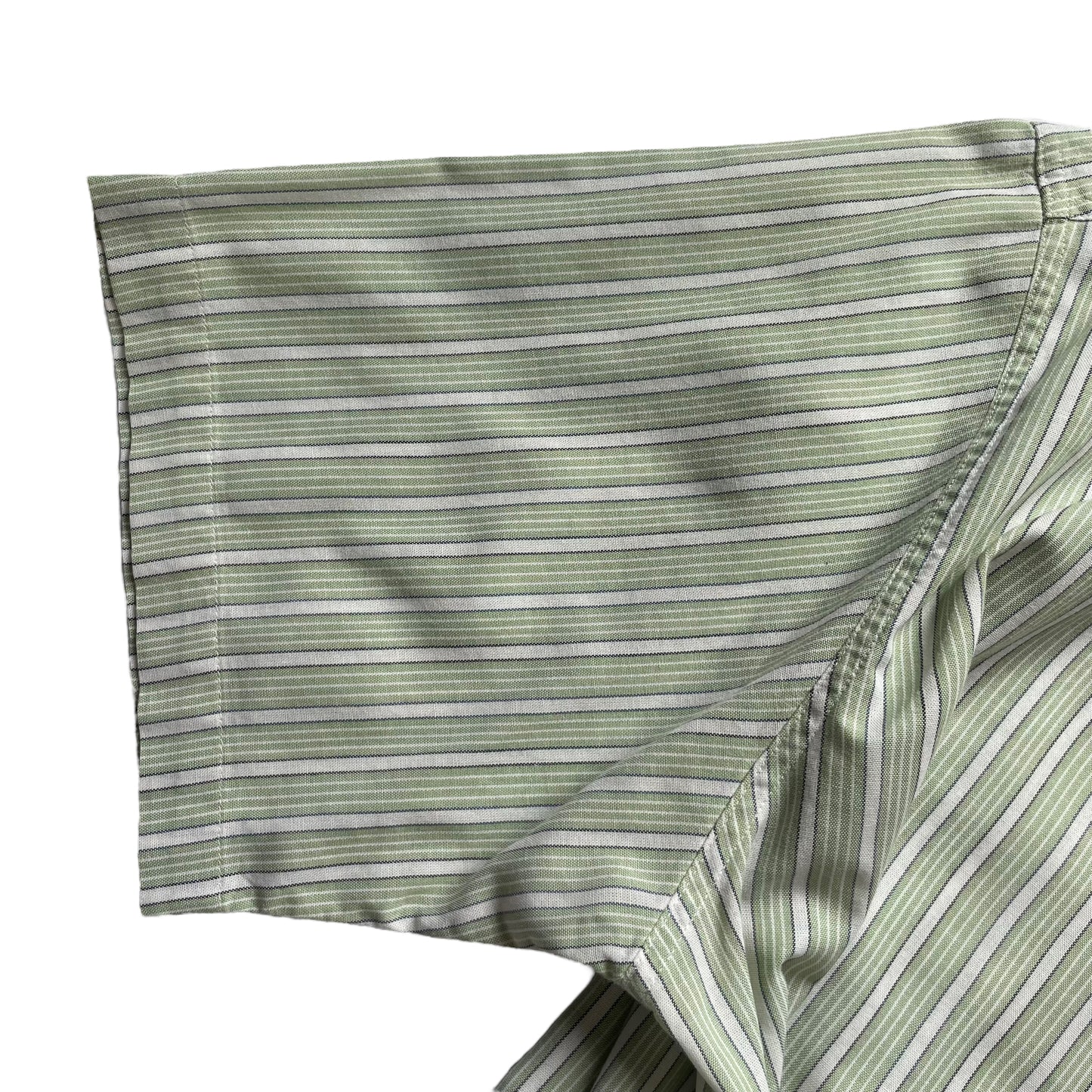 L.L. Bean Stripe BD S/SL Shirt