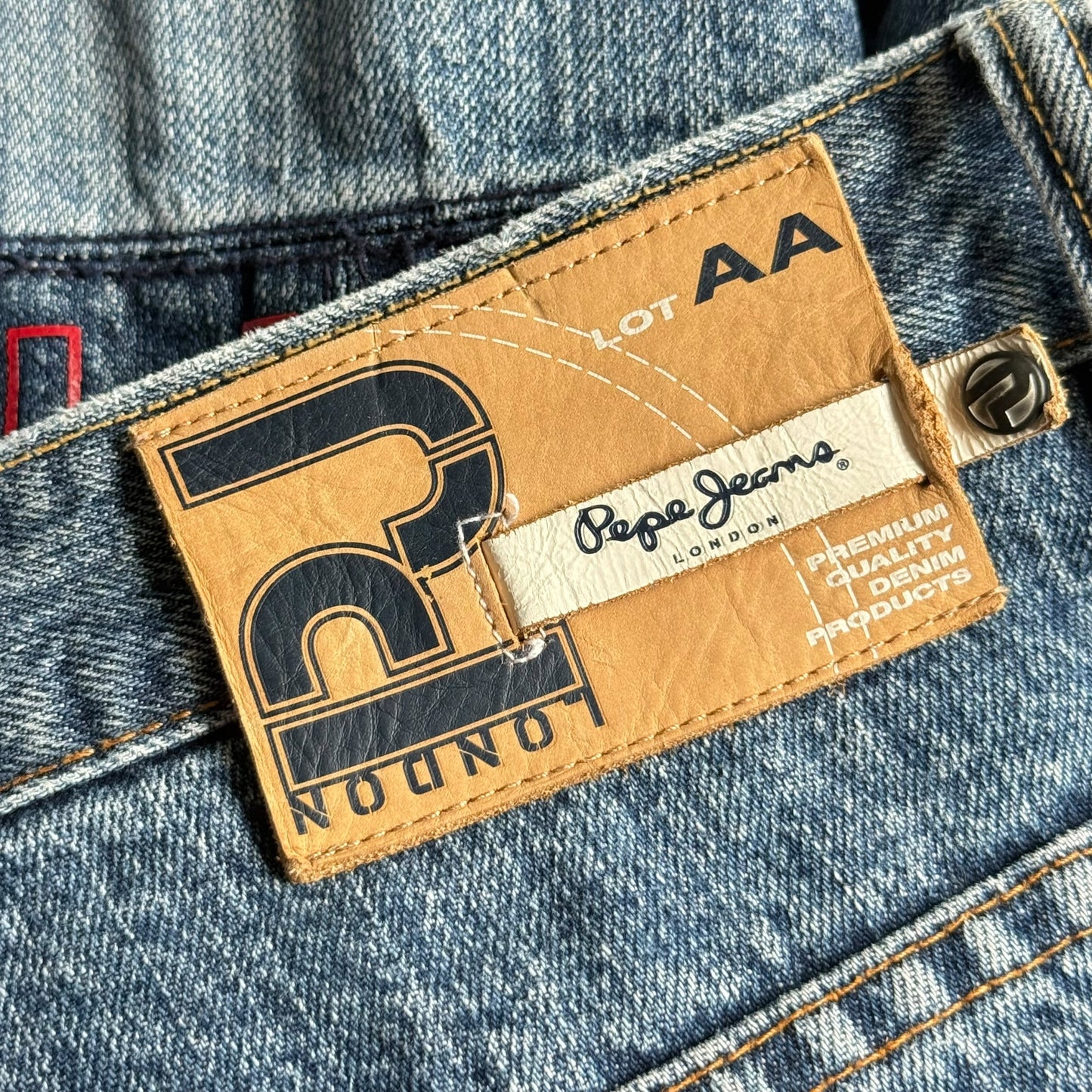 【USED】Pepe Jeans London Baggy Denim Shorts ぺぺジーンズ デニムショーツ 34inch