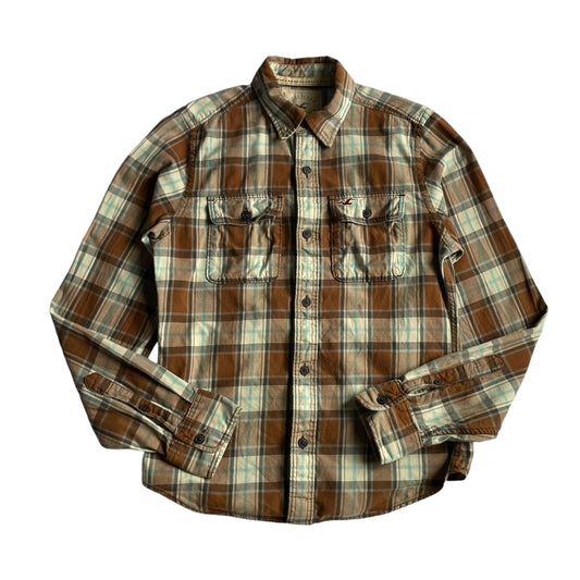 Holister Check L/SL Cotton Shirt