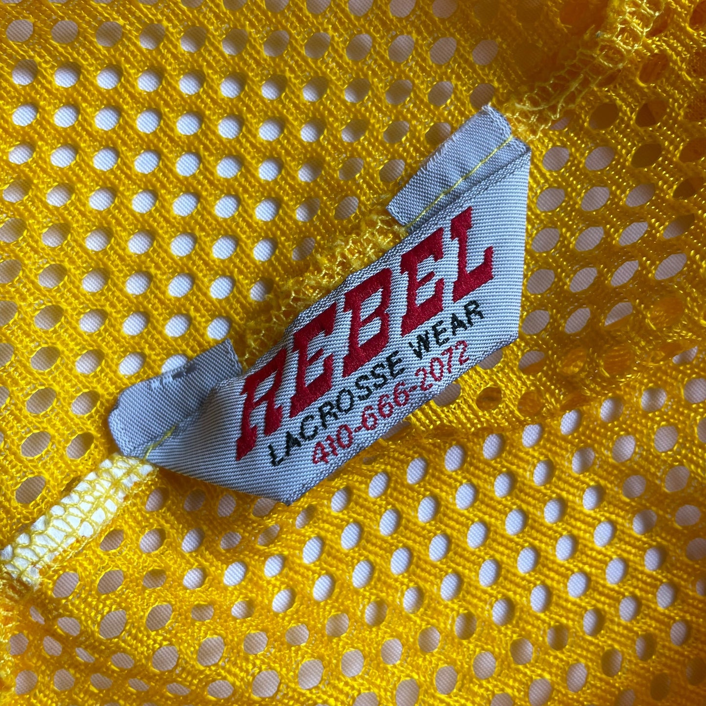 90s Rebel Lacrosse Wear Mesh Jersey