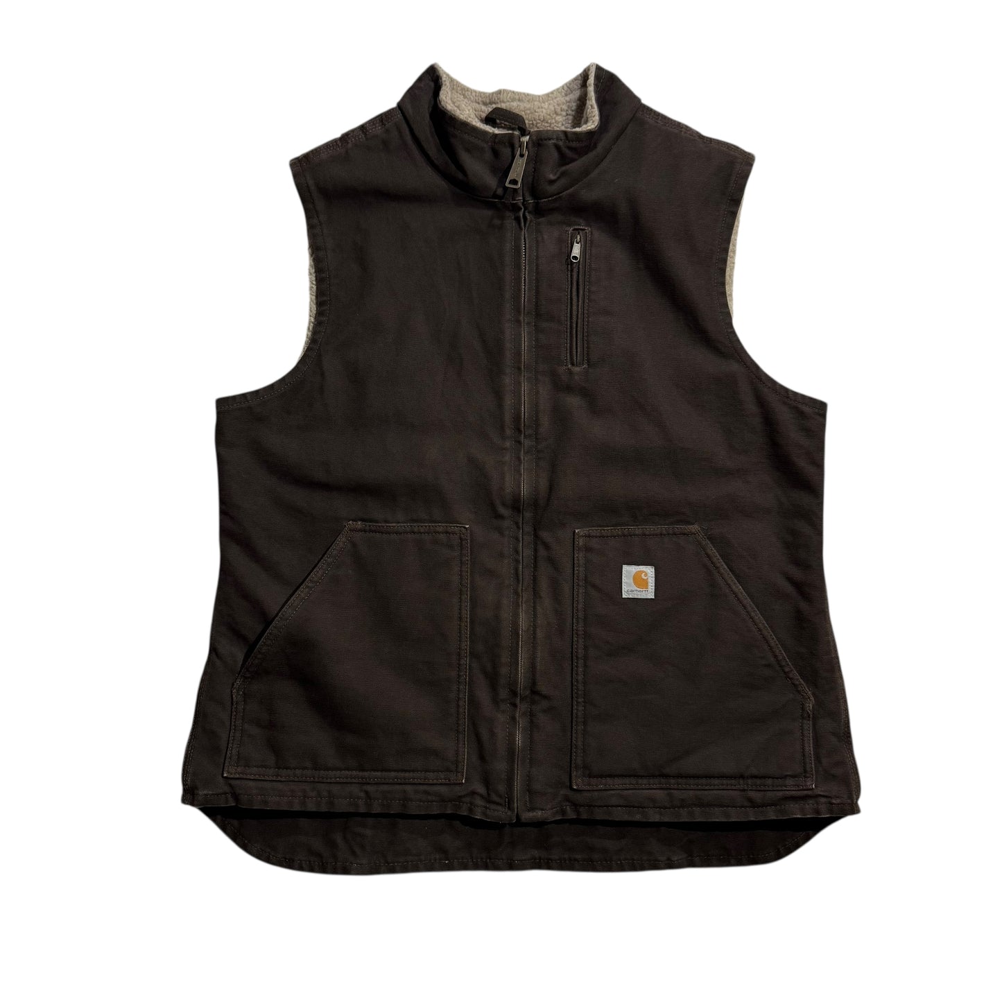 【USED】Carhartt Boa Liner Duck Vest