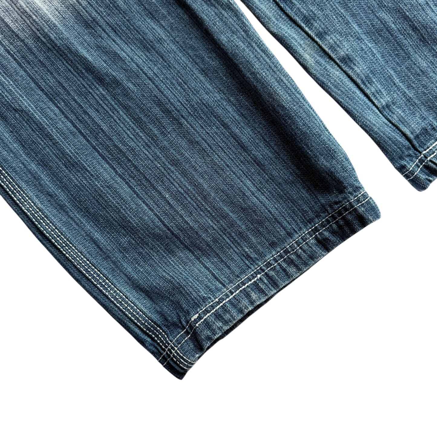 【USED】PJ Mark Washed Denim Painter Pants