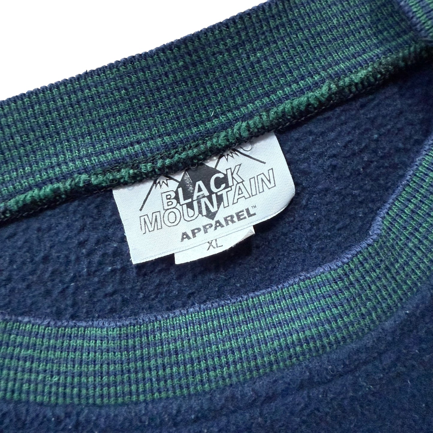 【USED】Black Mountain Apparel Made in USA Crewneck Fleece Top
