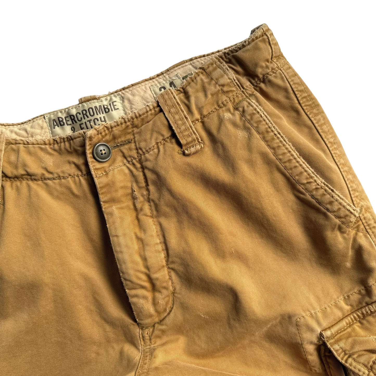 【USED】ABERCROMBIE&FITCH CARGO SHORTS アバクロ カーゴショーツ ハーフパンツ 34インチ