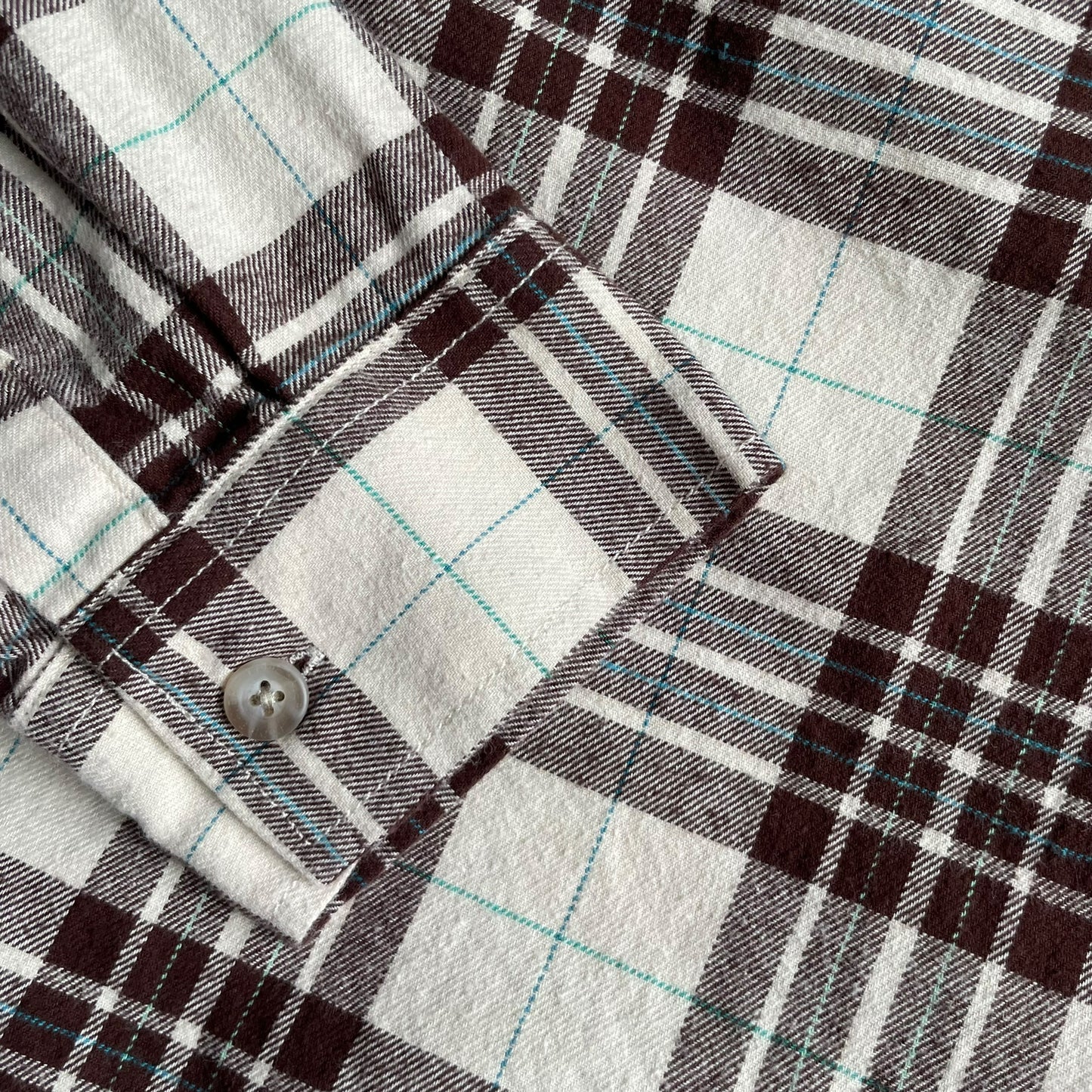 Eddie Bauer Check L/SL Cotton BD Shirt