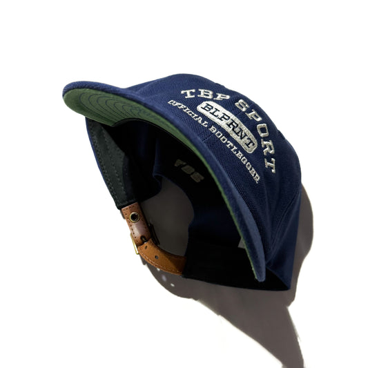 The Blueprint™︎ Leather Strap Canvas Baseball Cap