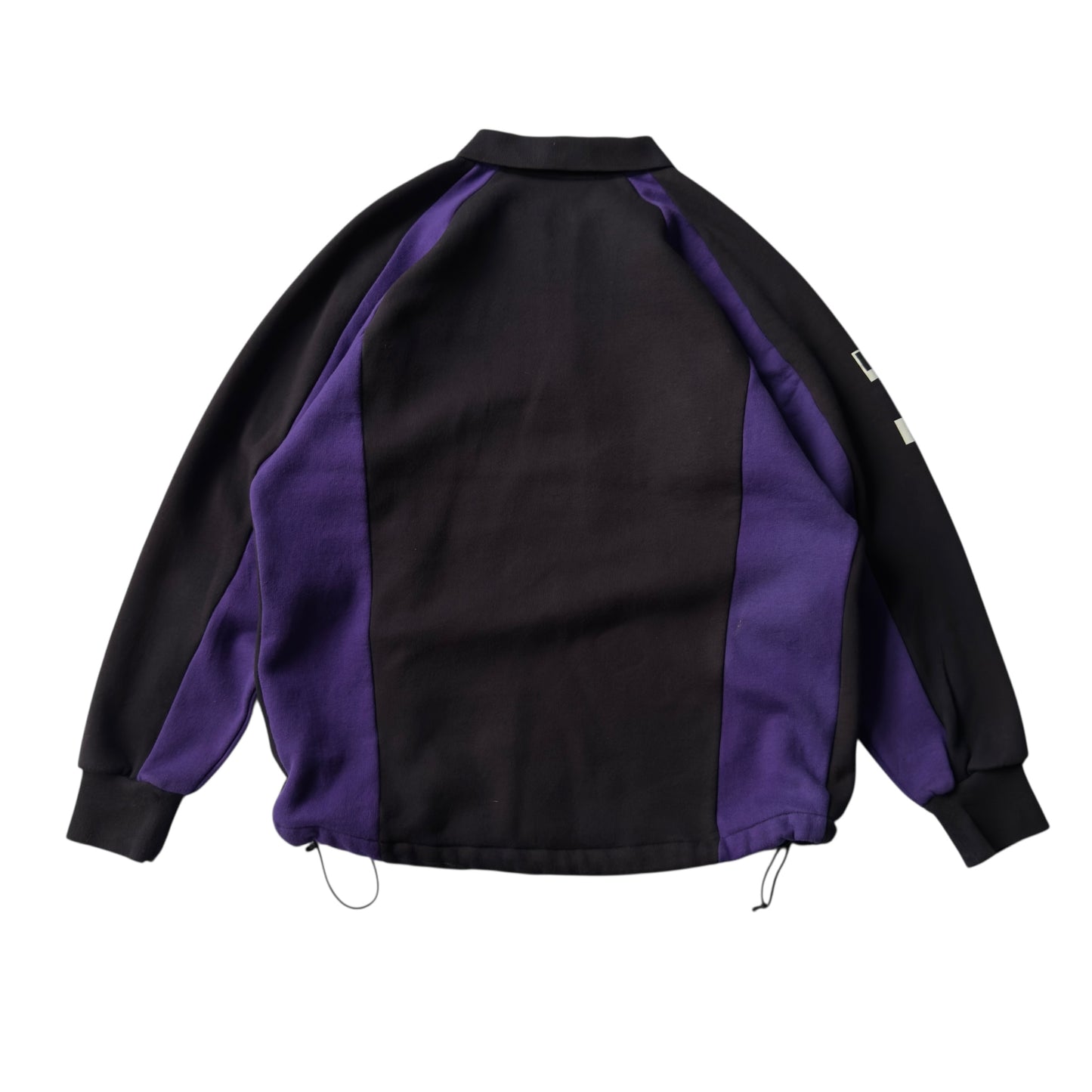 【USED】FeDex Haif Zip Sweat Polo