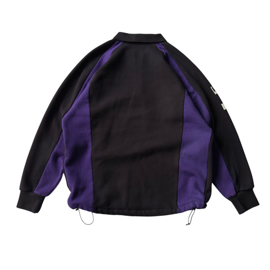 【USED】FeDex Haif Zip Sweat Polo