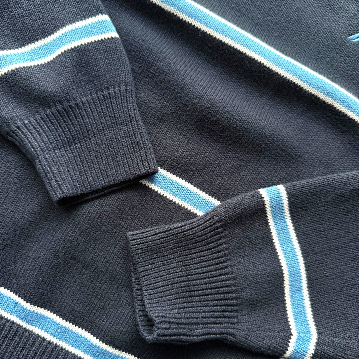 【USED】Nautica Stripe Cotton Sweater
