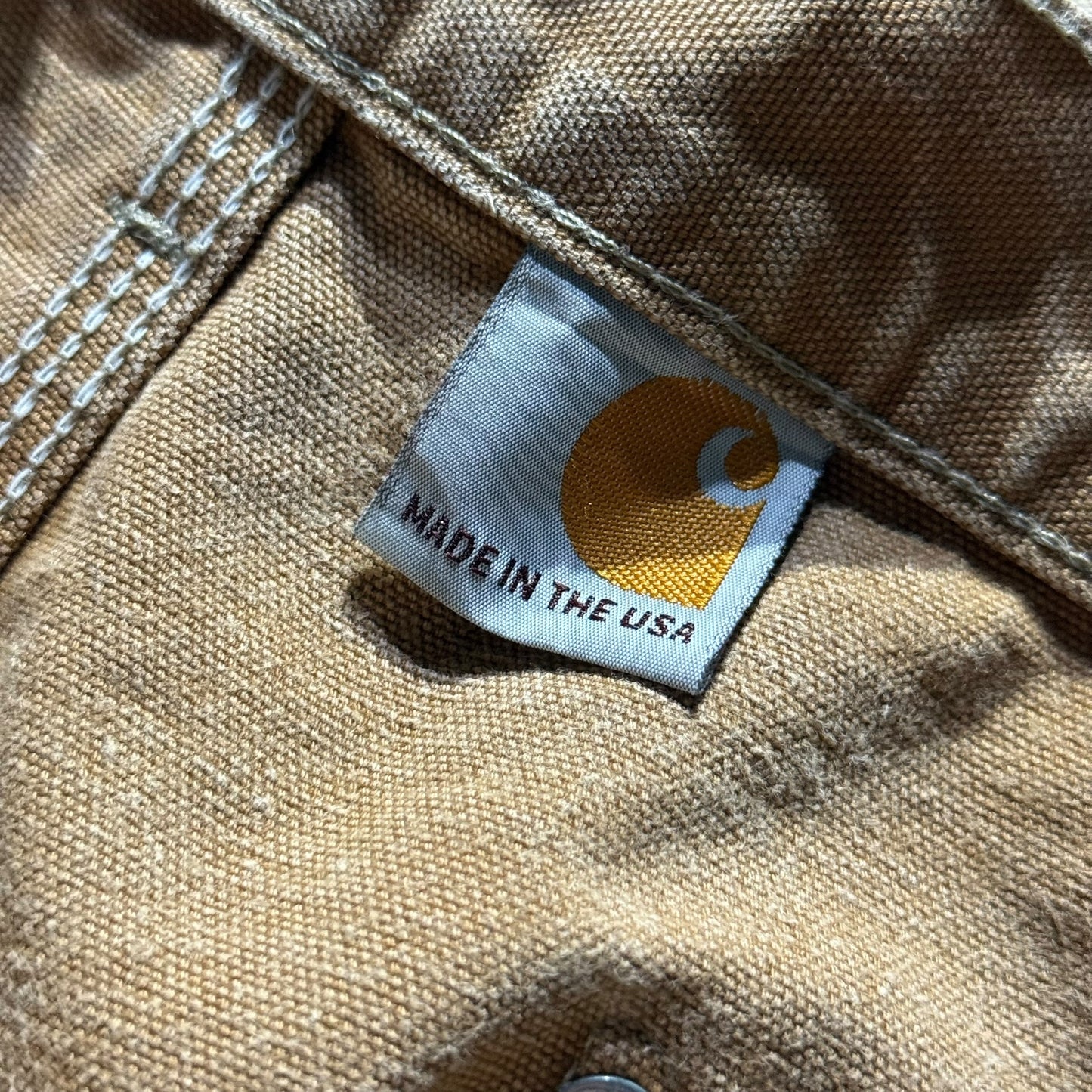 【USED】Carhartt Double Knee Duck Painter Pants Made in USA