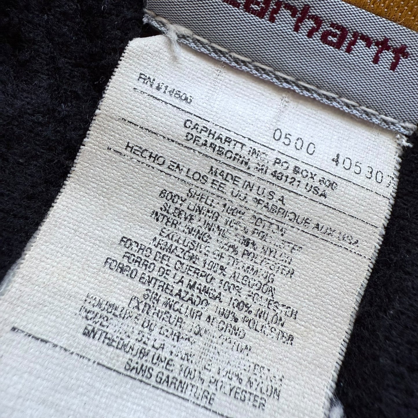 【USED】Carhartt Duck Ranch Coat Made in USA