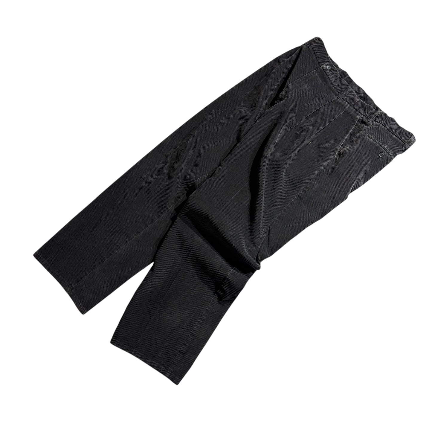 【USED】Outbacks 2 Tuck Corduroy Pants Made in Canada