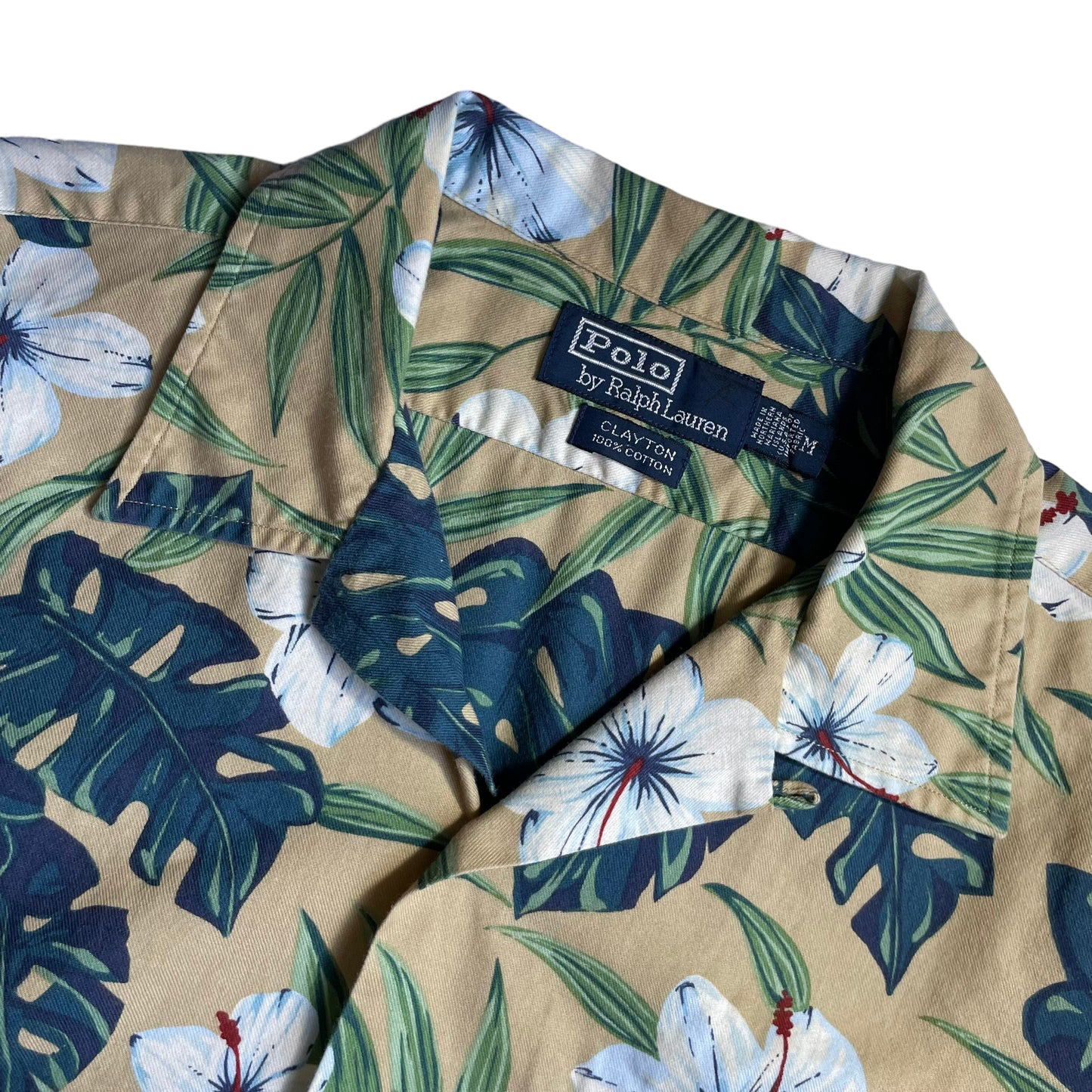 Polo by Ralph Lauren Open Collar Shirt "Clayton”