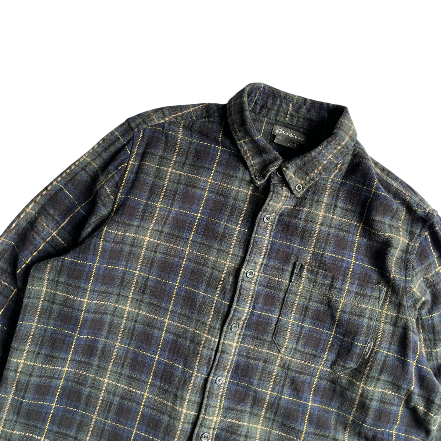 Eddie Bauer Cotton Check L/SL BD Shirt