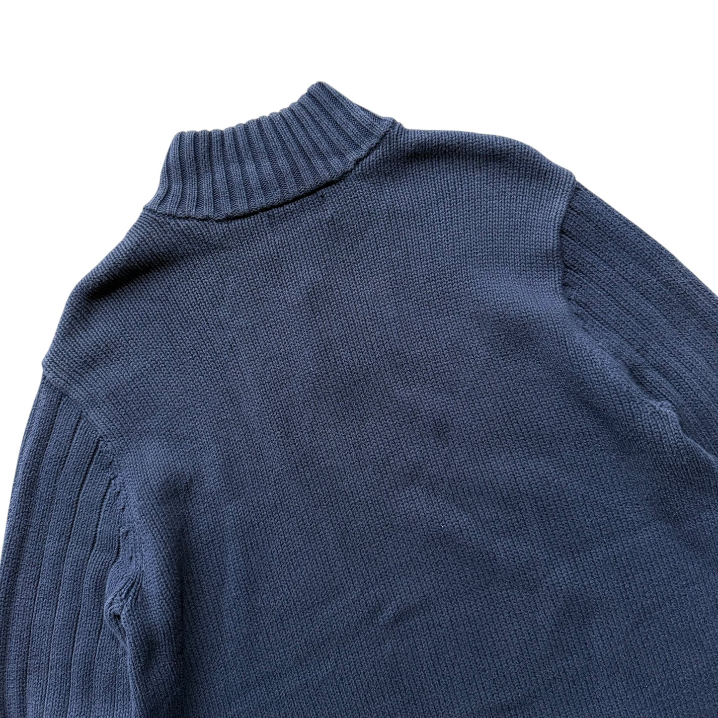 【USED】Polo Jeans Half Zip Cotton Sweater