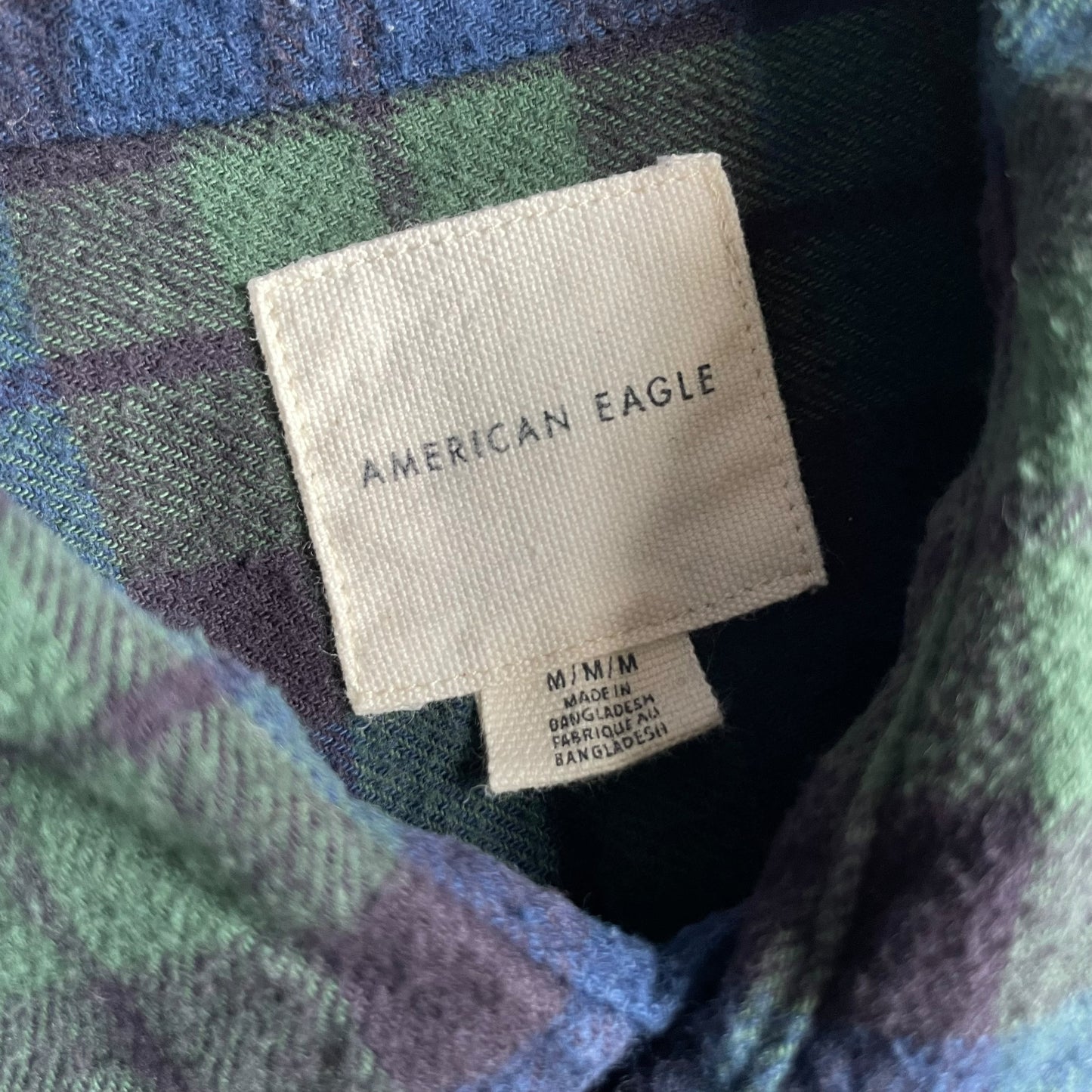 American Eagle L/SL Check Shirt