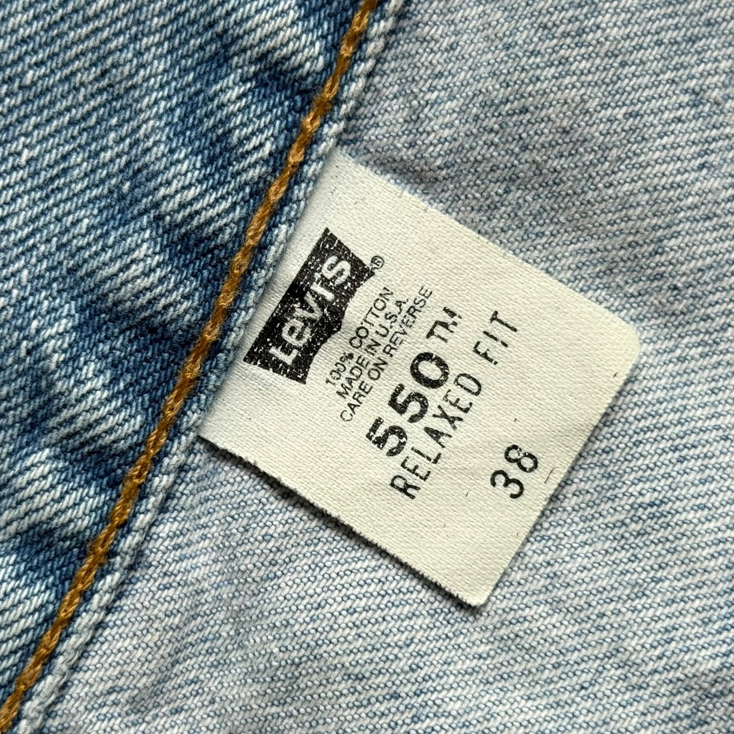 【USED】LEVI’S 550 RELAXED FIT DENIM SHORTS