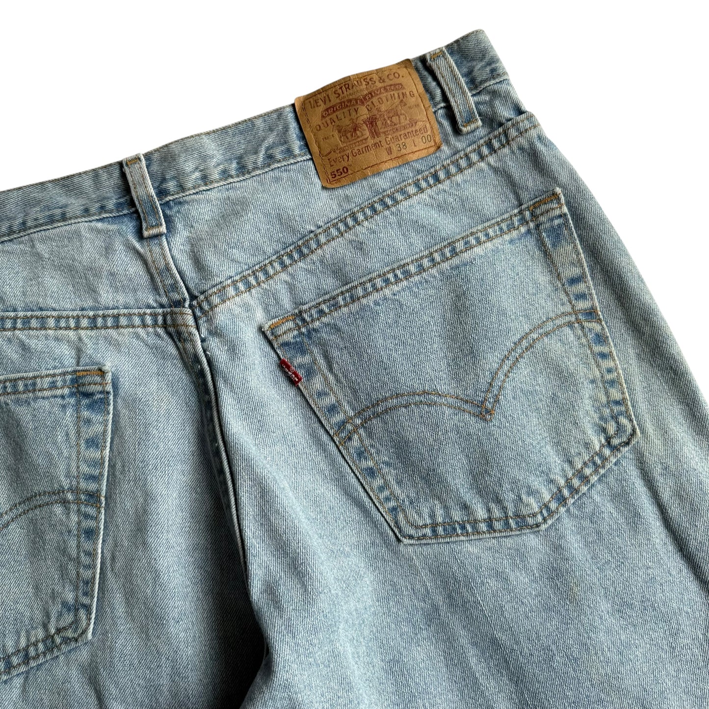 【USED】LEVI’S 550 RELAXED FIT DENIM SHORTS