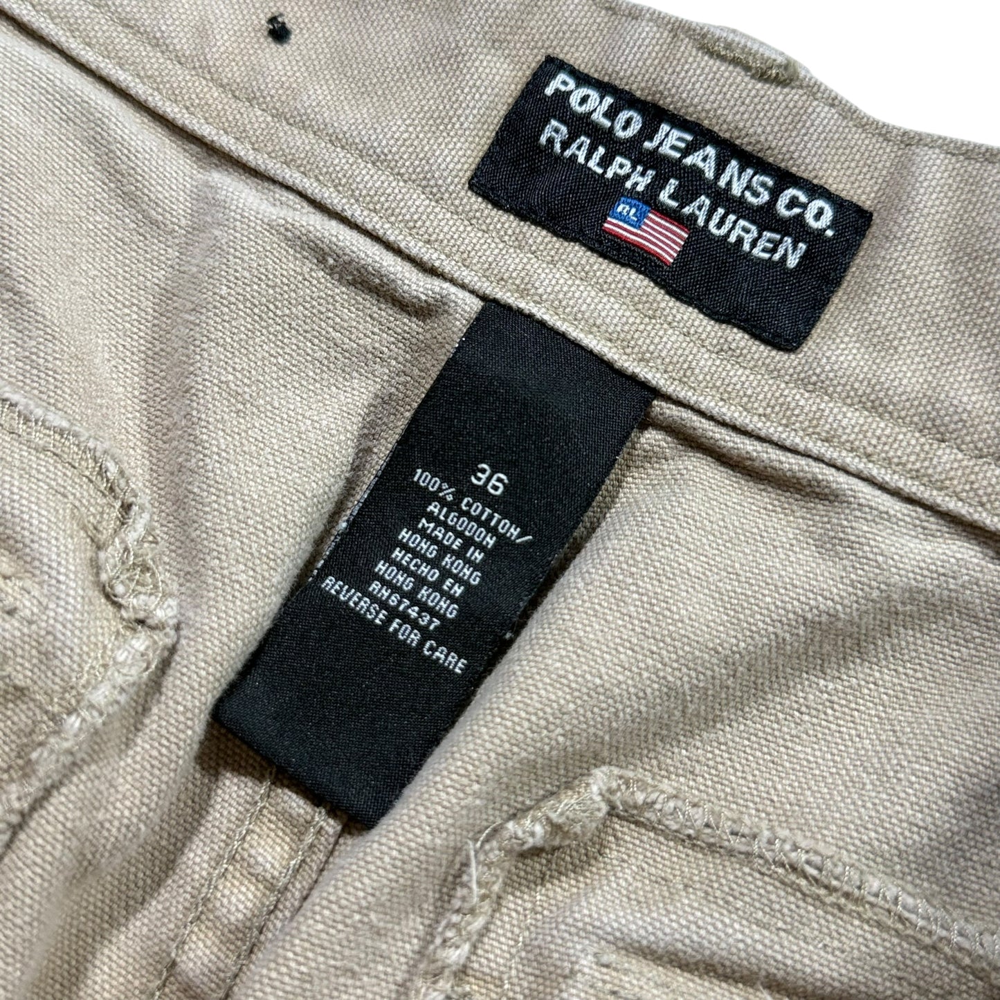【USED】POLO JEANS CARGO SHORTS