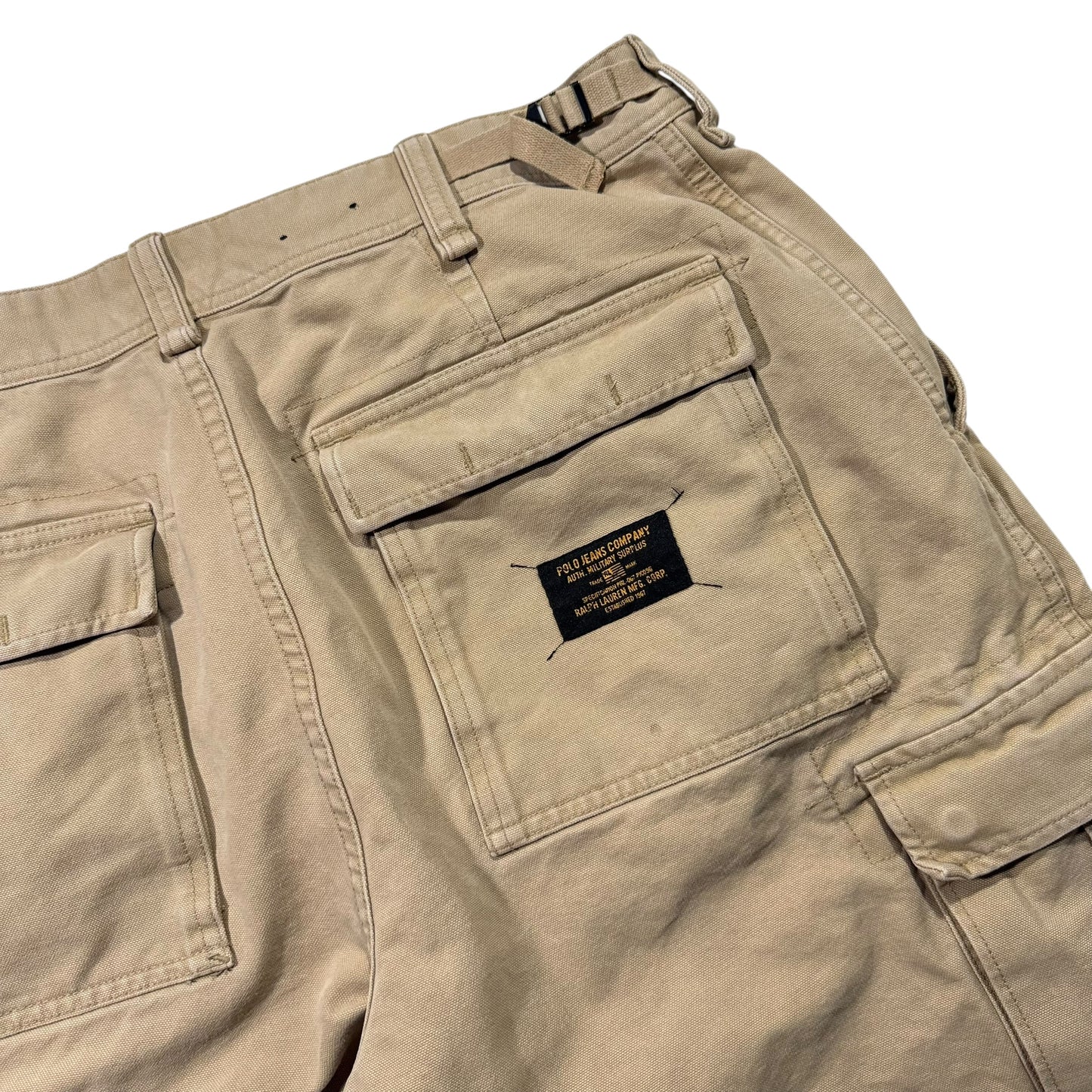 【USED】POLO JEANS CARGO SHORTS
