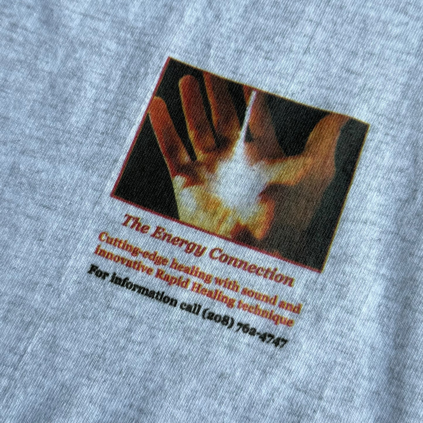 【USED】HANES "The Energy Connection" S/SL TEE