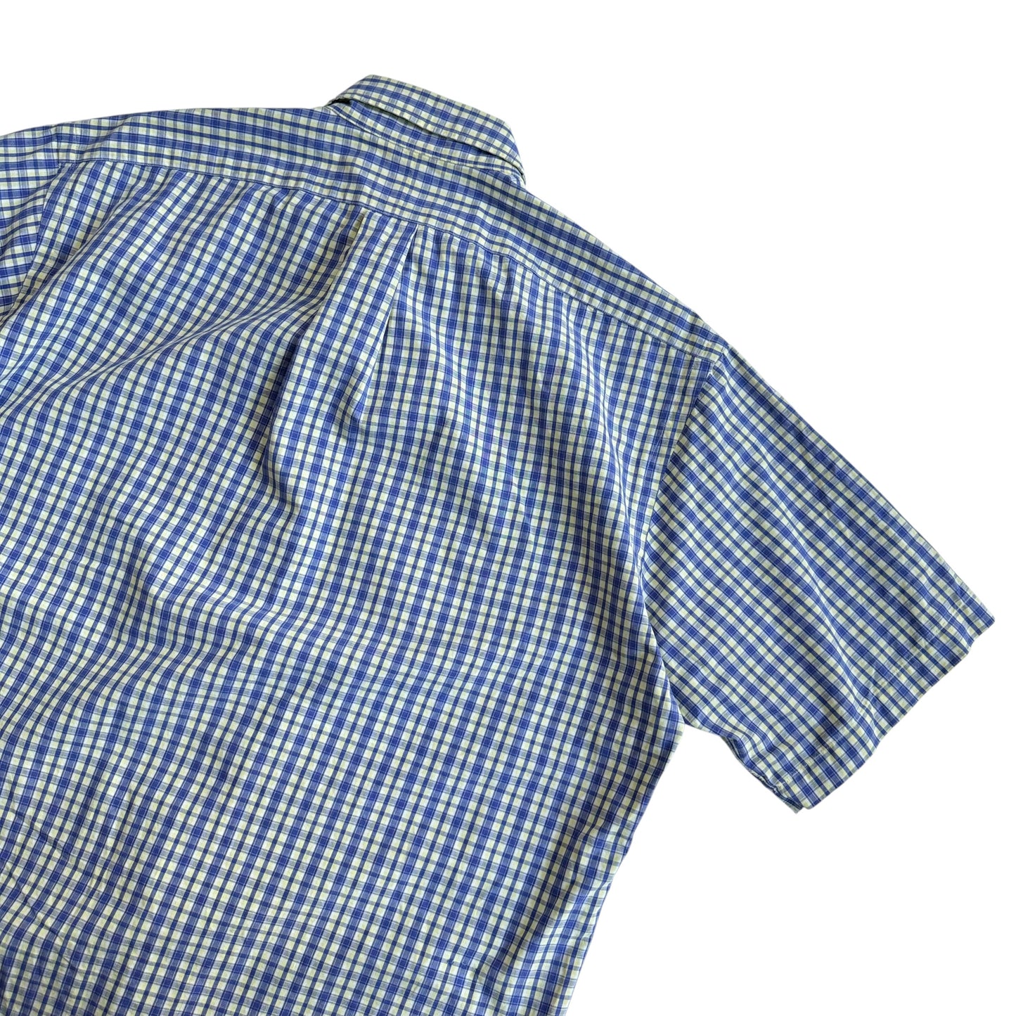 【USED】RALPH LAUREN S/SL CHECK BD SHIRT