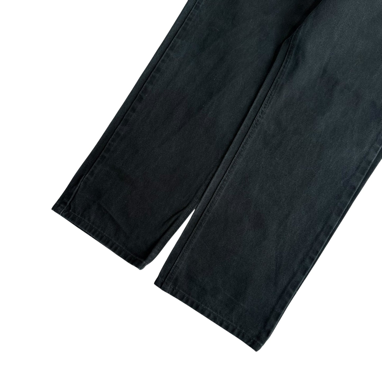 【USED】CARHARTT USA RELAXED FIT TAPARED JEANS BLK 38×30