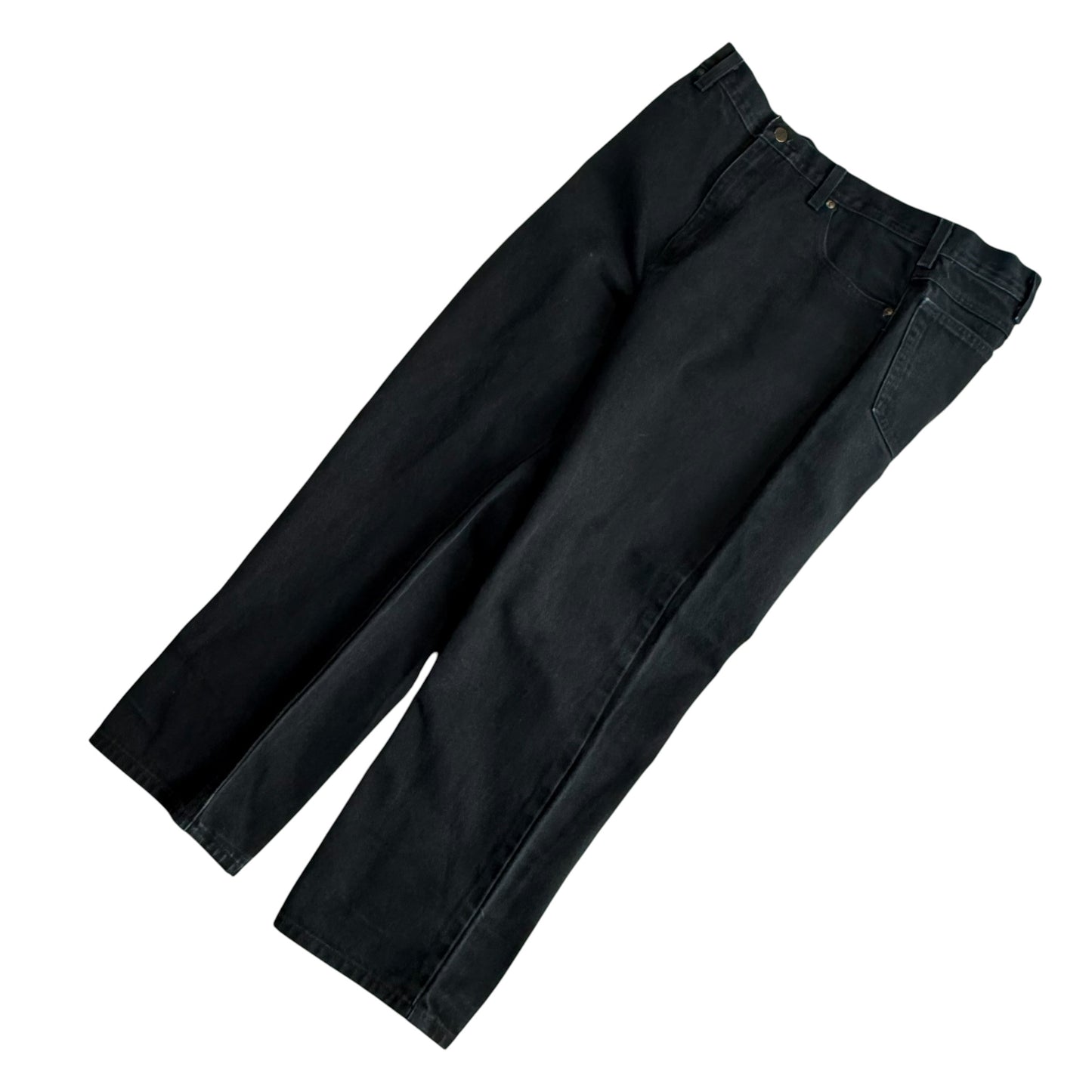 【USED】CARHARTT USA RELAXED FIT TAPARED JEANS BLK 38×30