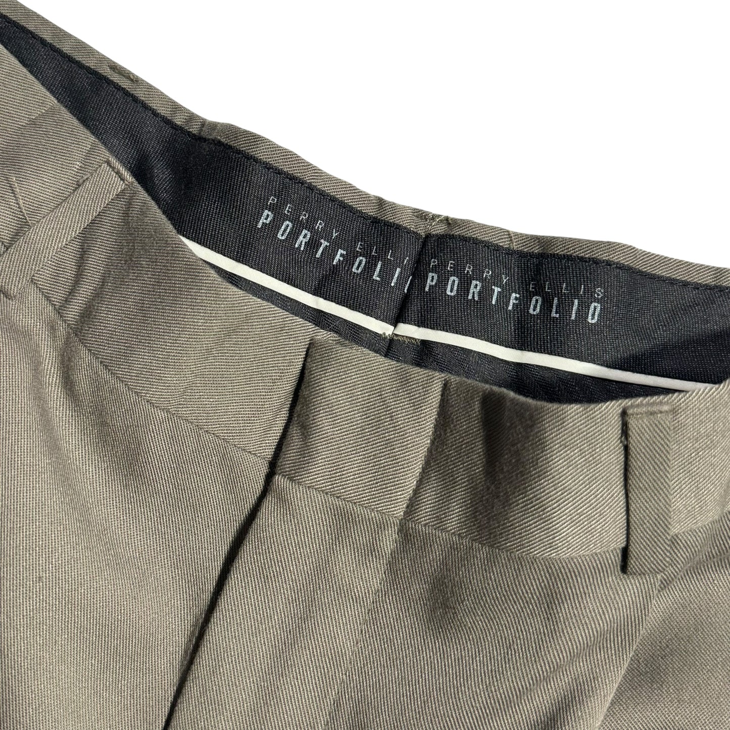 【USED】PERRY ELLIS 2TUCK SLACKS