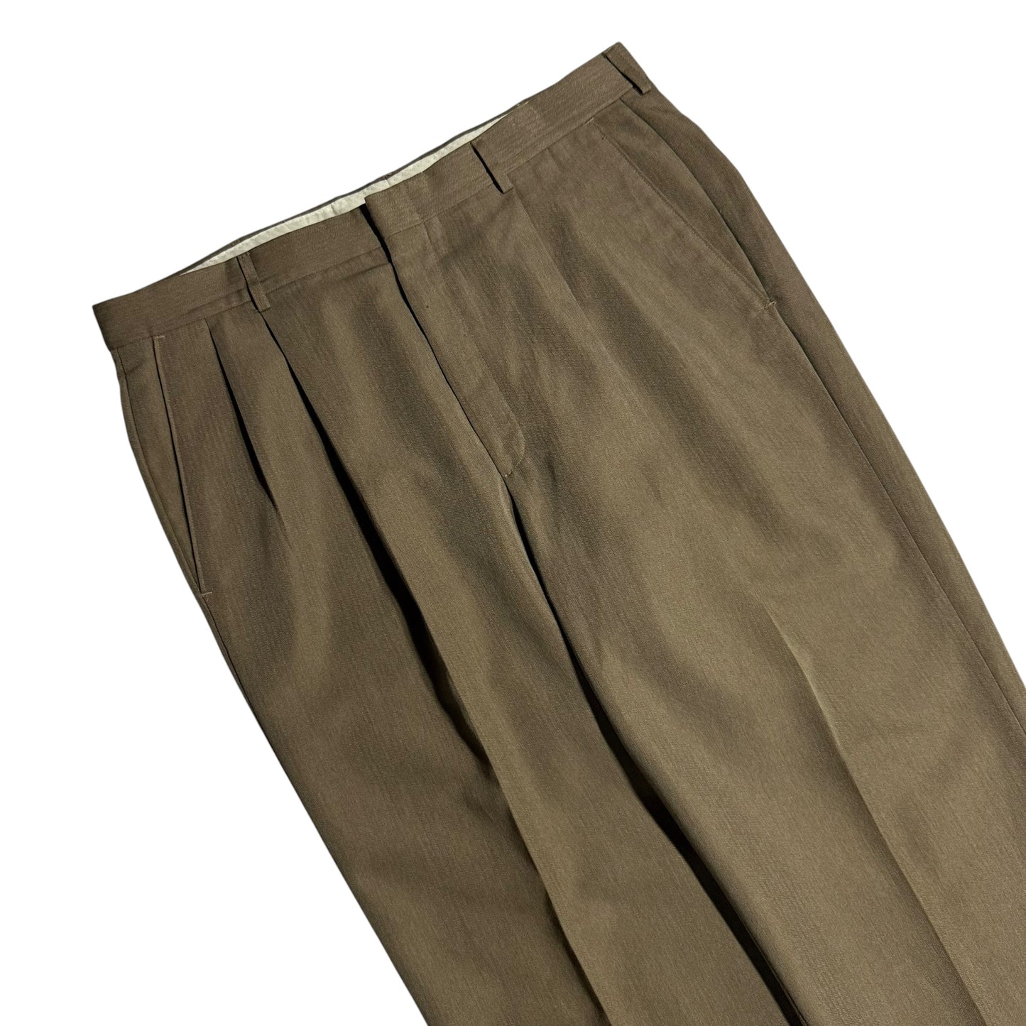 【USED】HAGGAR 2TUCK SLACKS 36×31