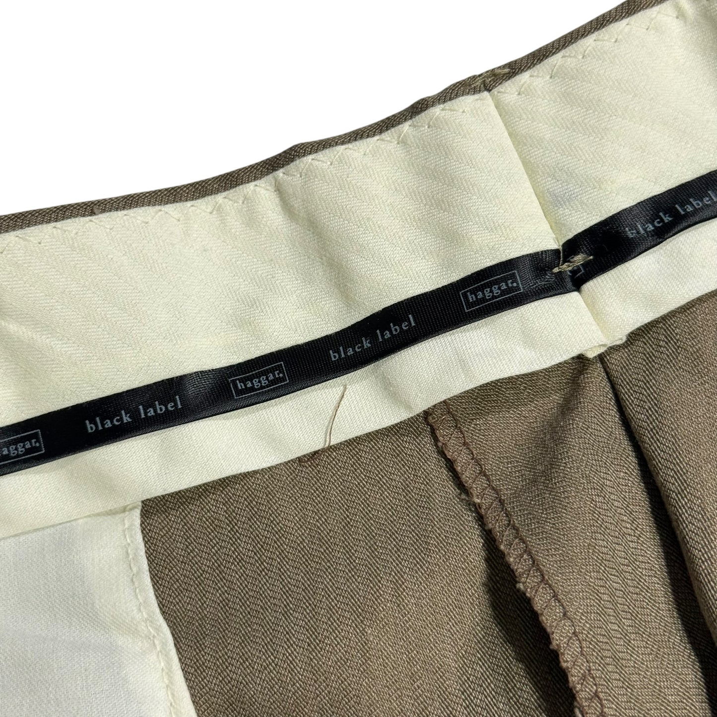 【USED】HAGGAR 2TUCK SLACKS 36×31