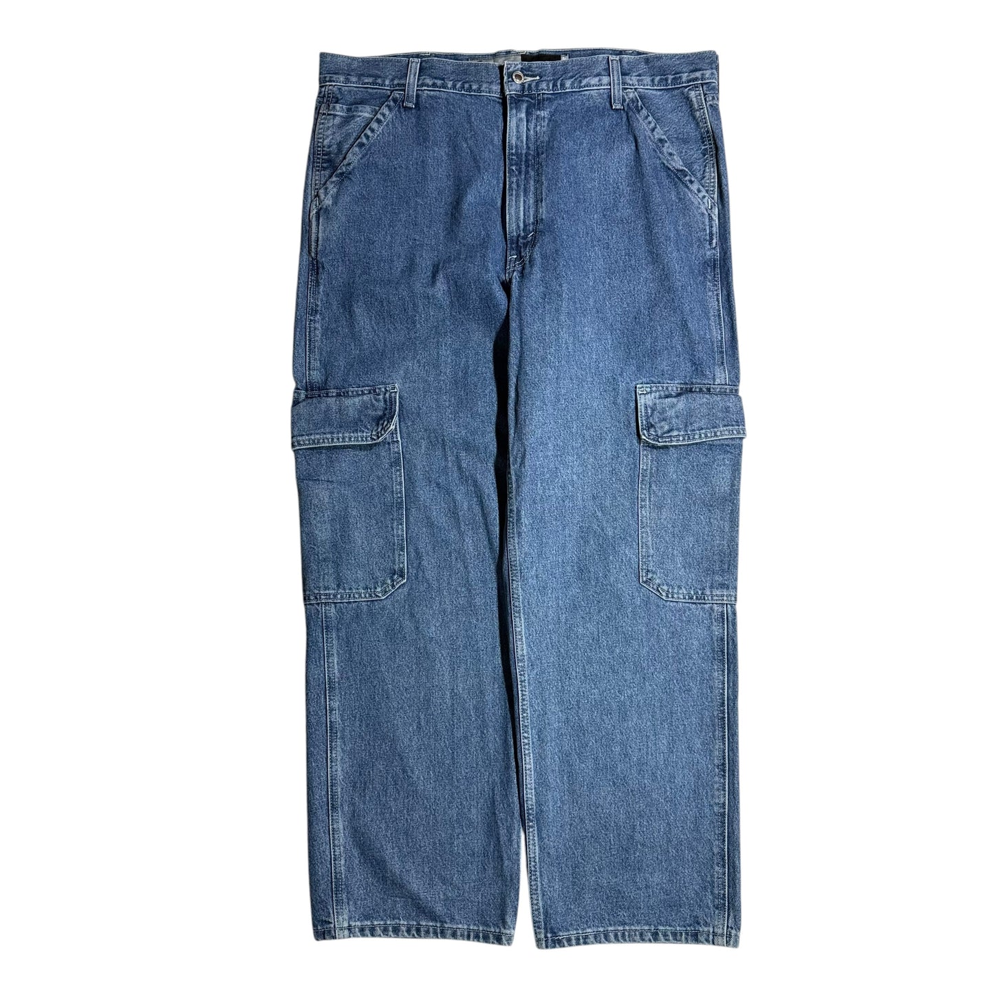【USED】LEVI'S SILVERTAB LOOSE FIT DENIM CARGO PANT