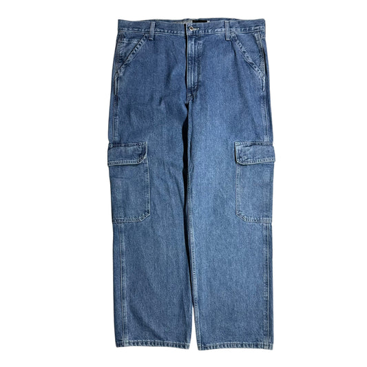 【USED】LEVI'S SILVERTAB LOOSE FIT DENIM CARGO PANT