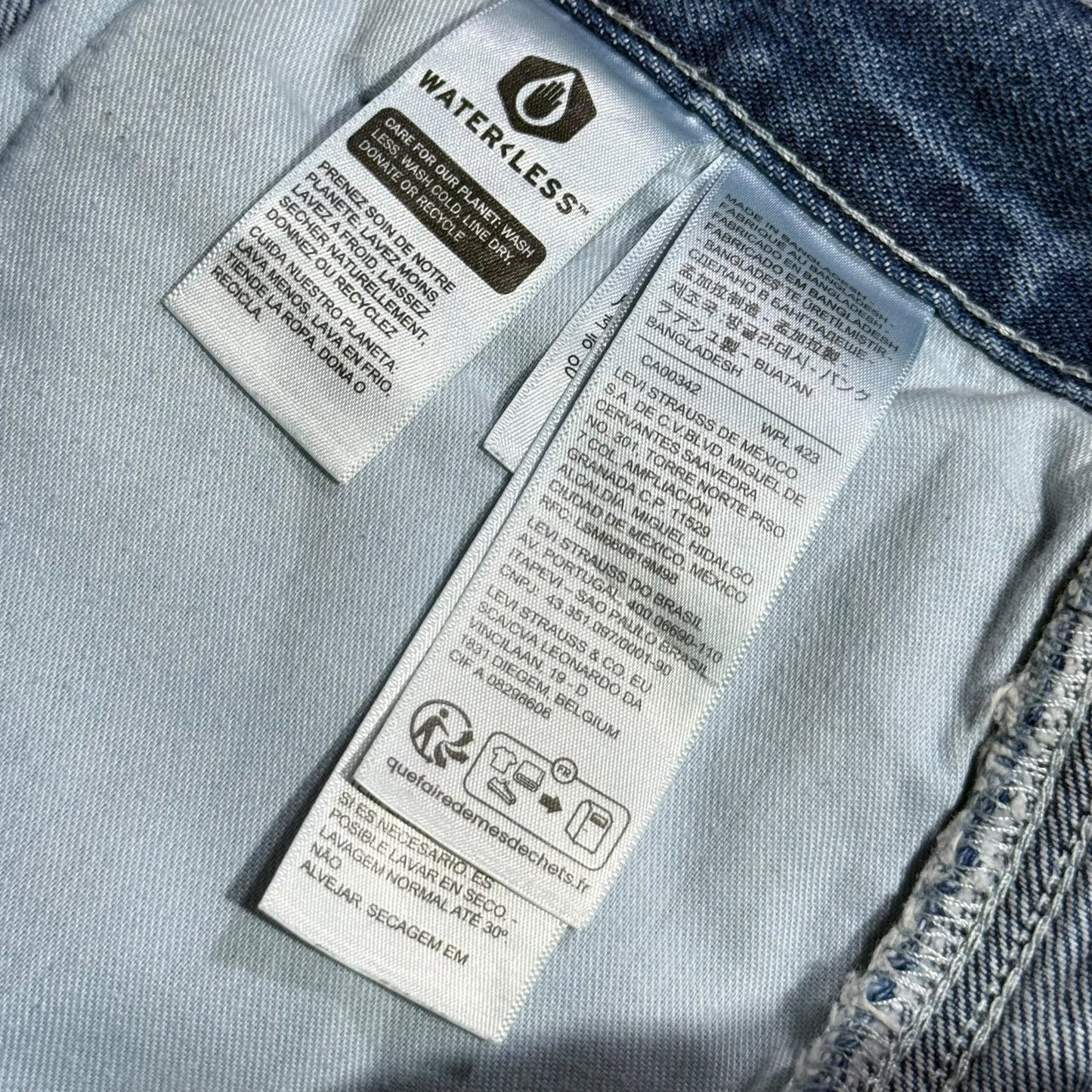 【USED】LEVI'S SILVERTAB LOOSE FIT DENIM CARGO PANT