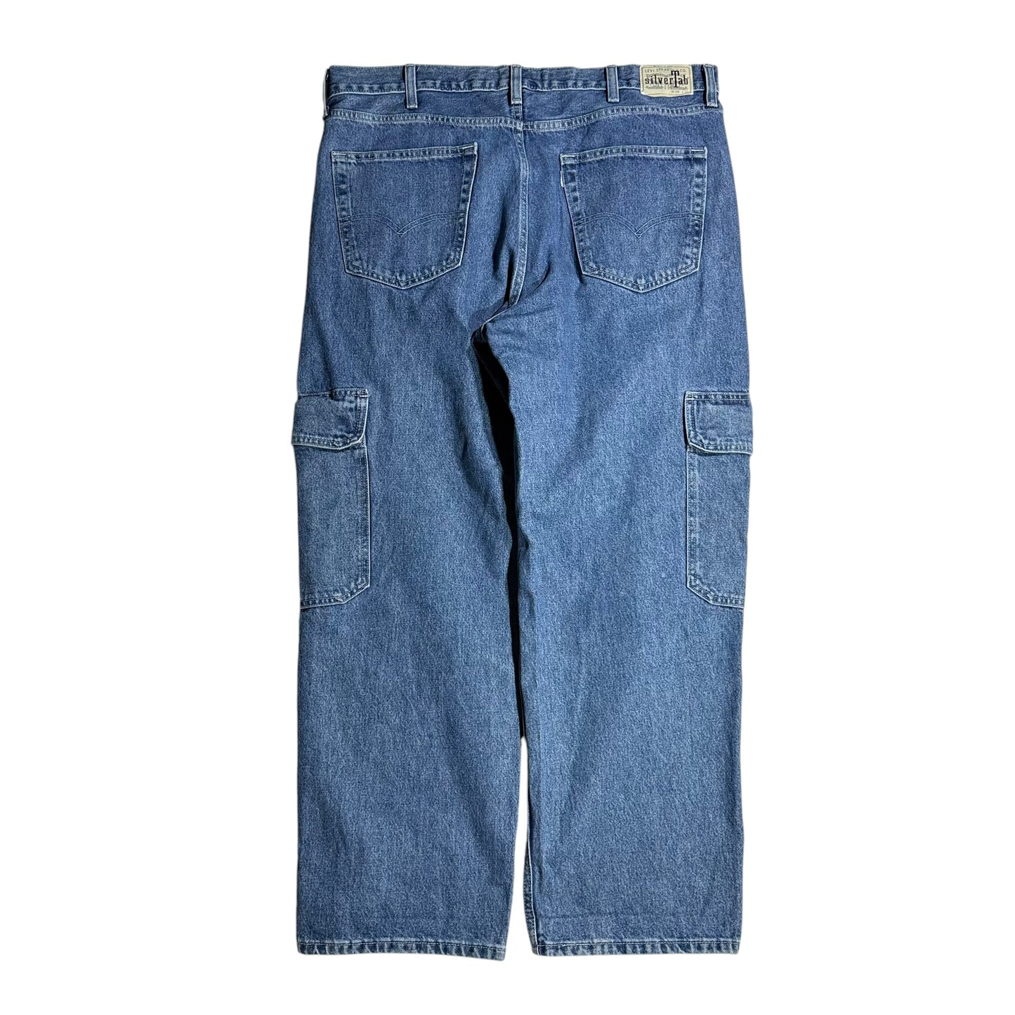 【USED】LEVI'S SILVERTAB LOOSE FIT DENIM CARGO PANT