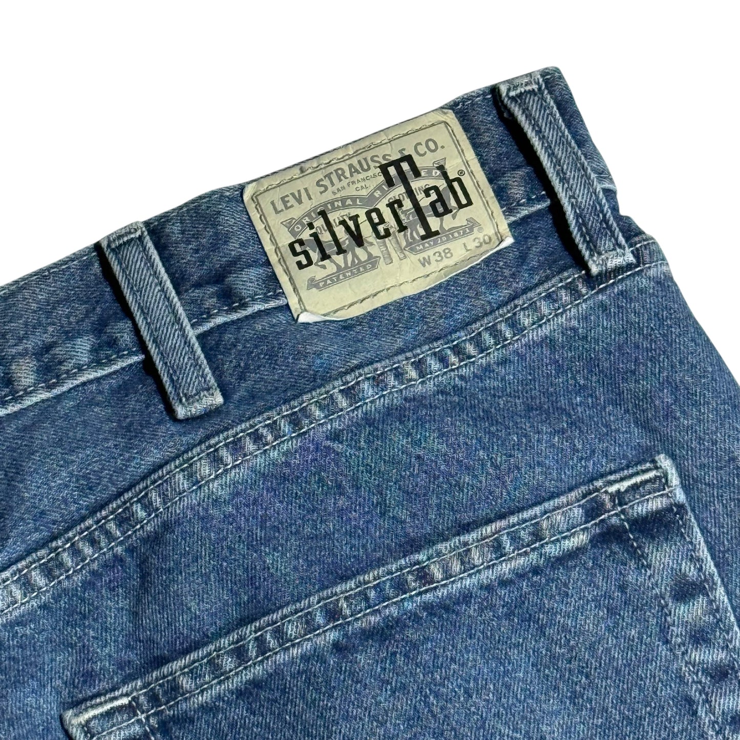 【USED】LEVI'S SILVERTAB LOOSE FIT DENIM CARGO PANT